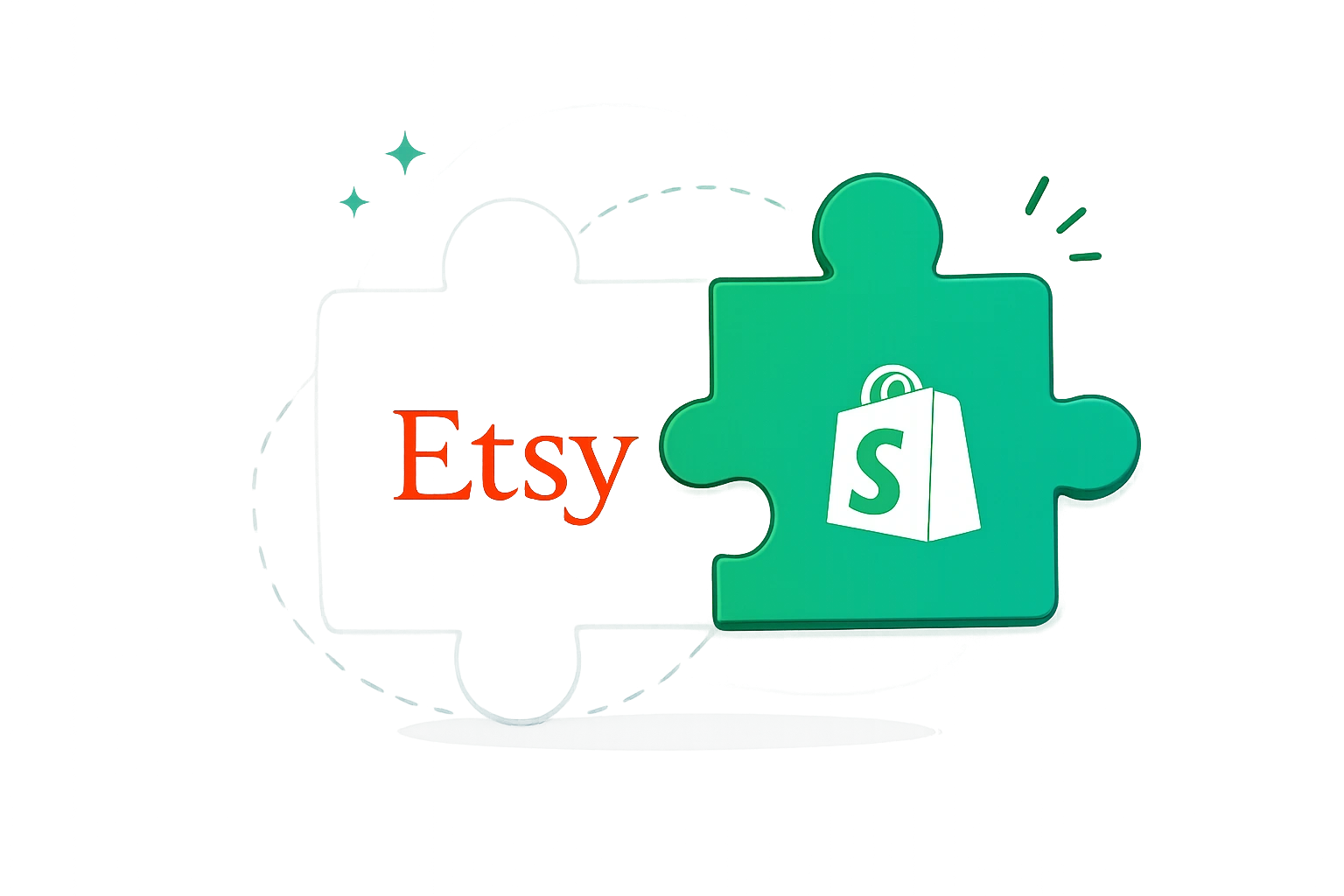 Puzzle pieces connecting — easy platform integration
